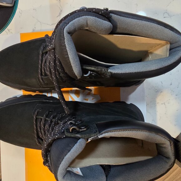 MENS TIMBERLAND ORIGINALS ULTRA WP BOOT BLACK SIZE 10.5 TB1A44SS015 NEW - Picture 8 of 14